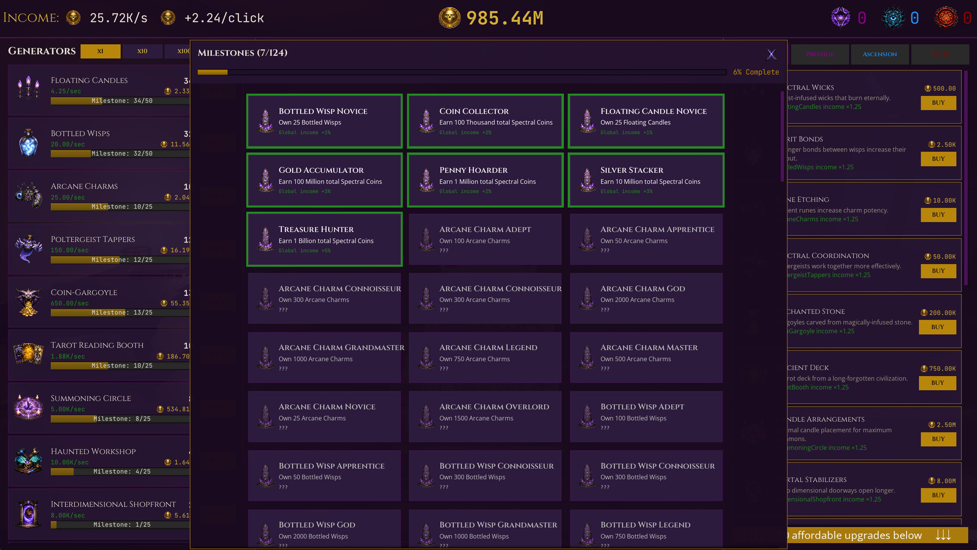 Occult Shop Clicker screenshot 4