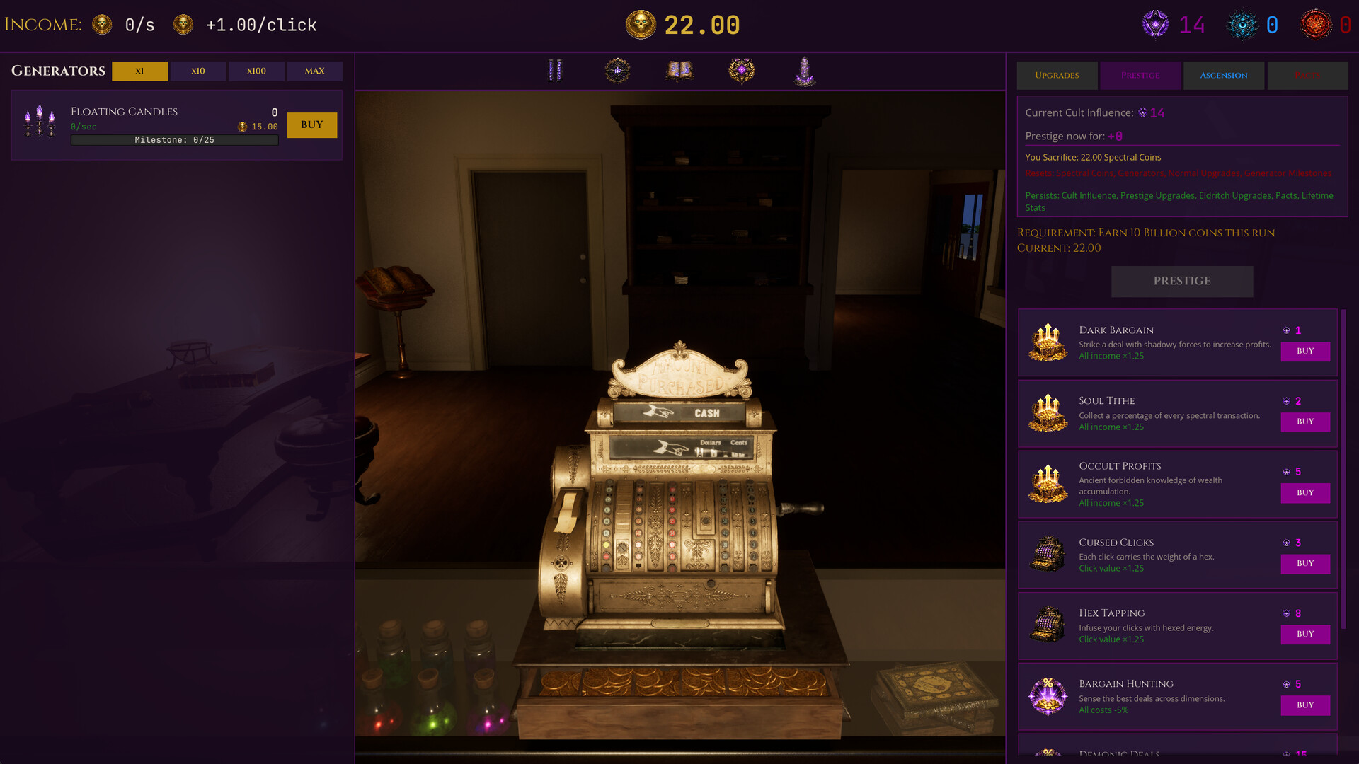 Occult Shop Clicker screenshot 5