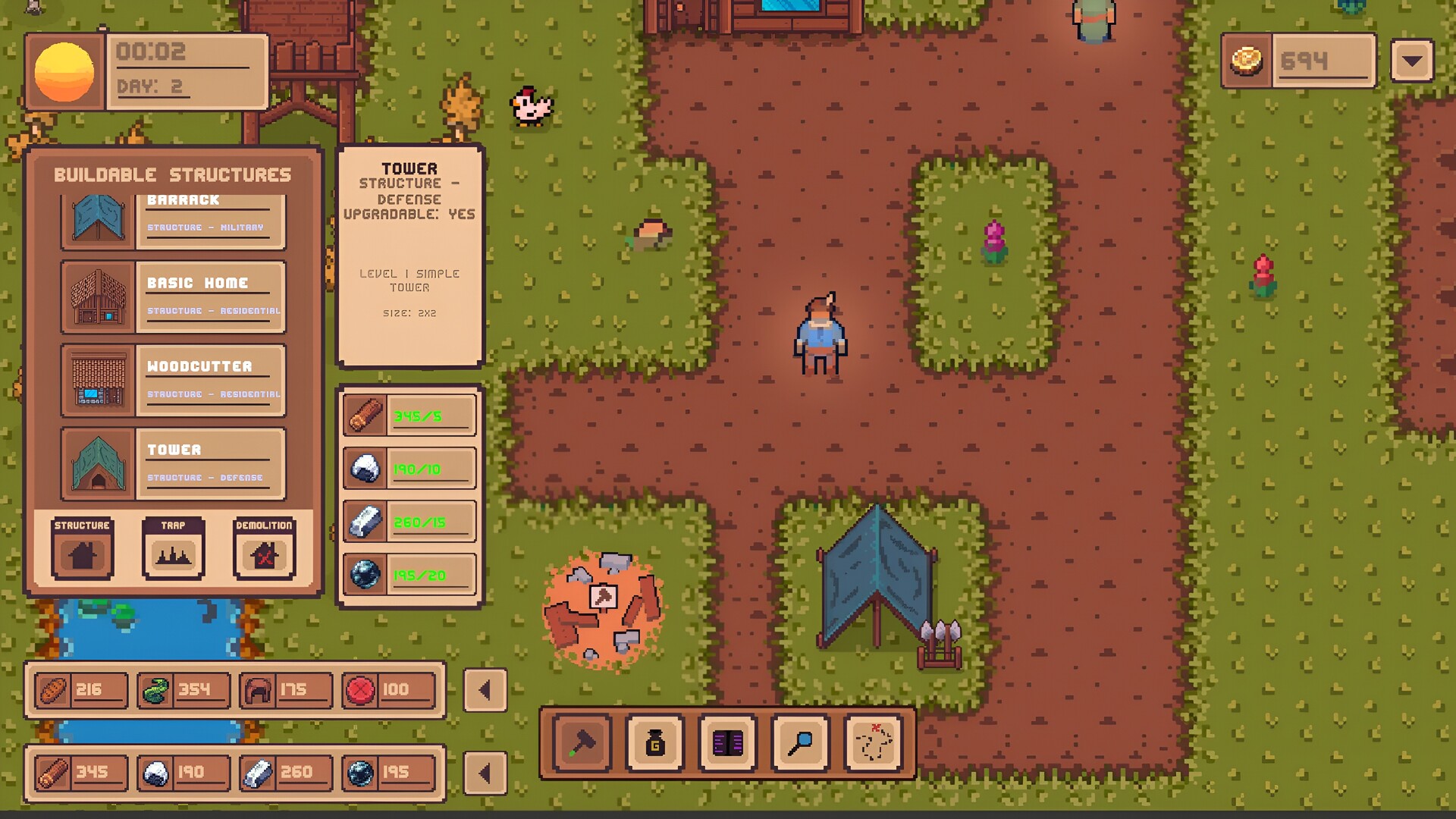 Awakening of Darkness: Build, Survive and Defend screenshot 2