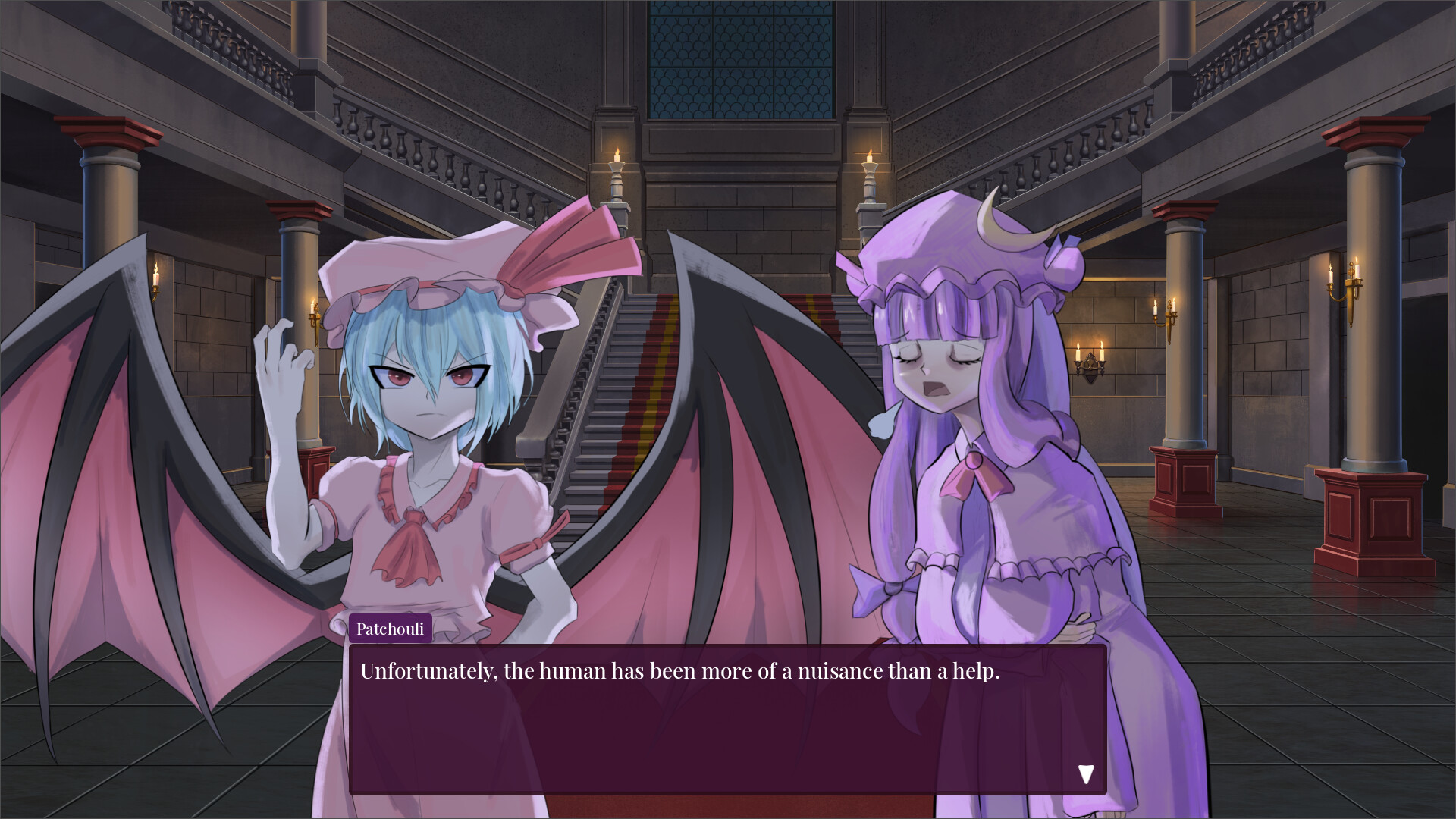 Cursed Scarlet Mistresses: A Touhou Tale screenshot 1