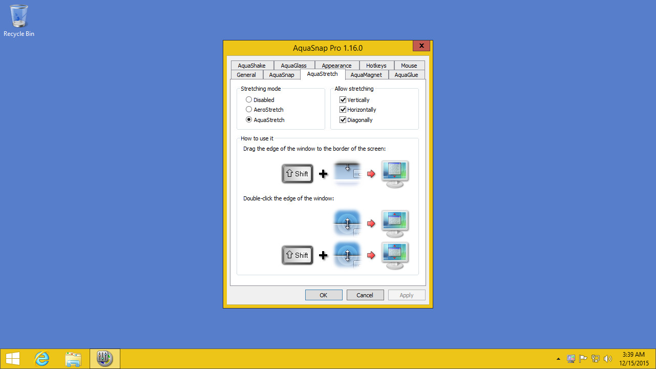 AquaSnap Window Manager screenshot 3