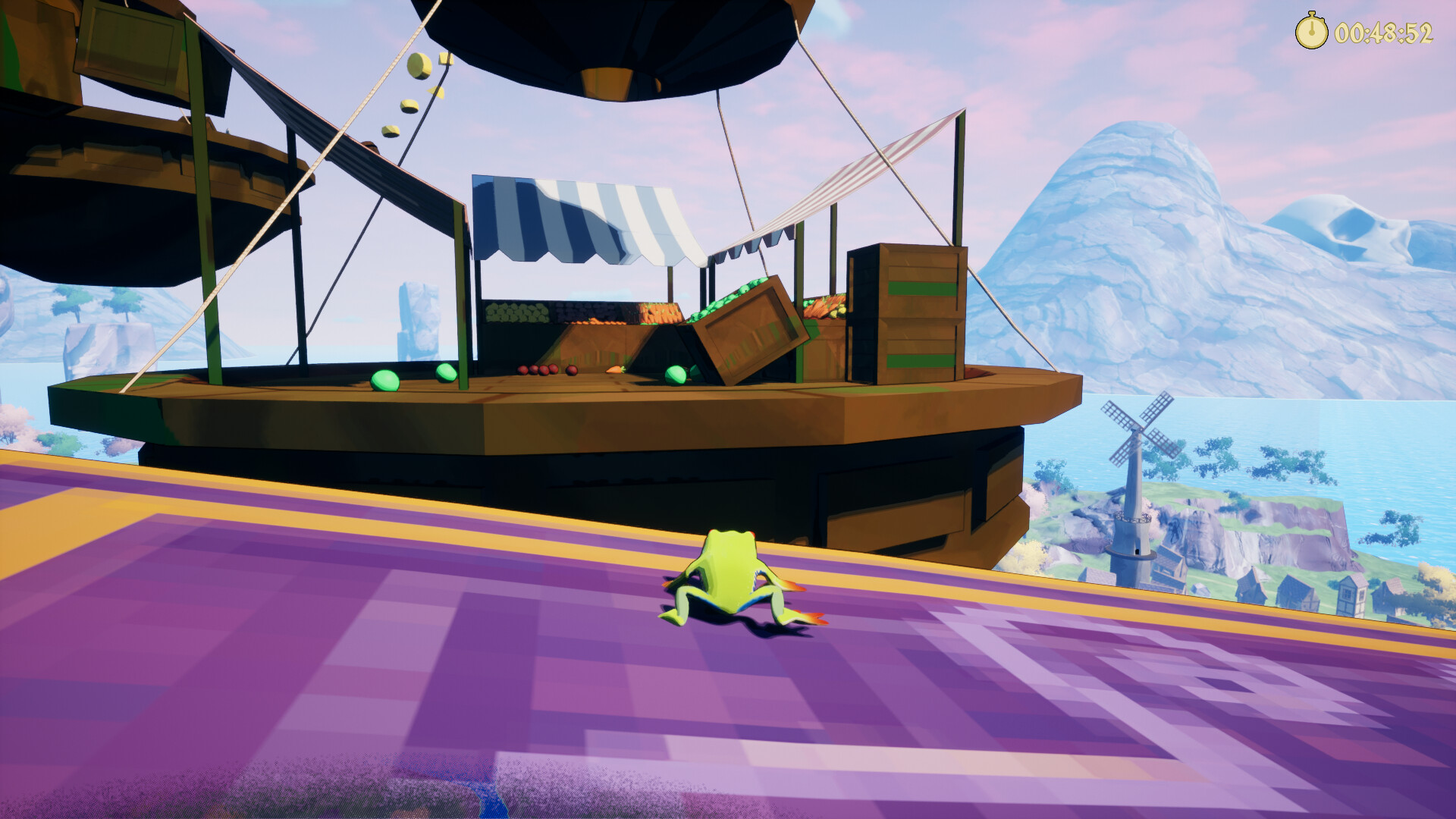 Hopward: A Frog Climbing Game screenshot 5