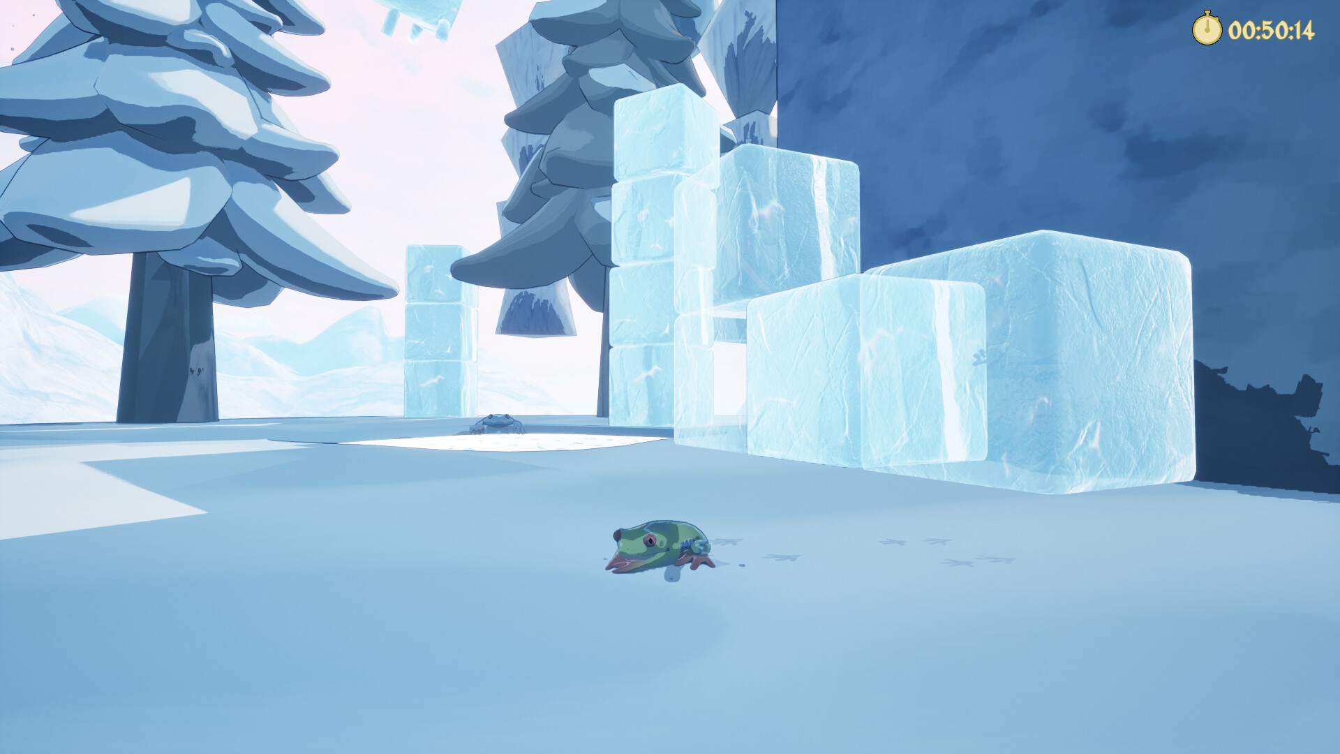 Hopward: A Frog Climbing Game screenshot 8