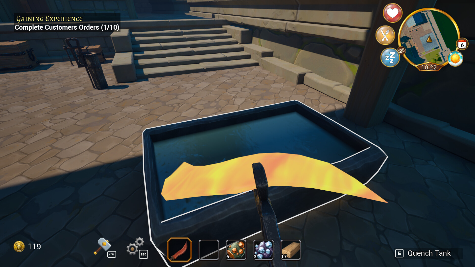 Heat 'n Hit: The Blacksmith Simulator screenshot 3