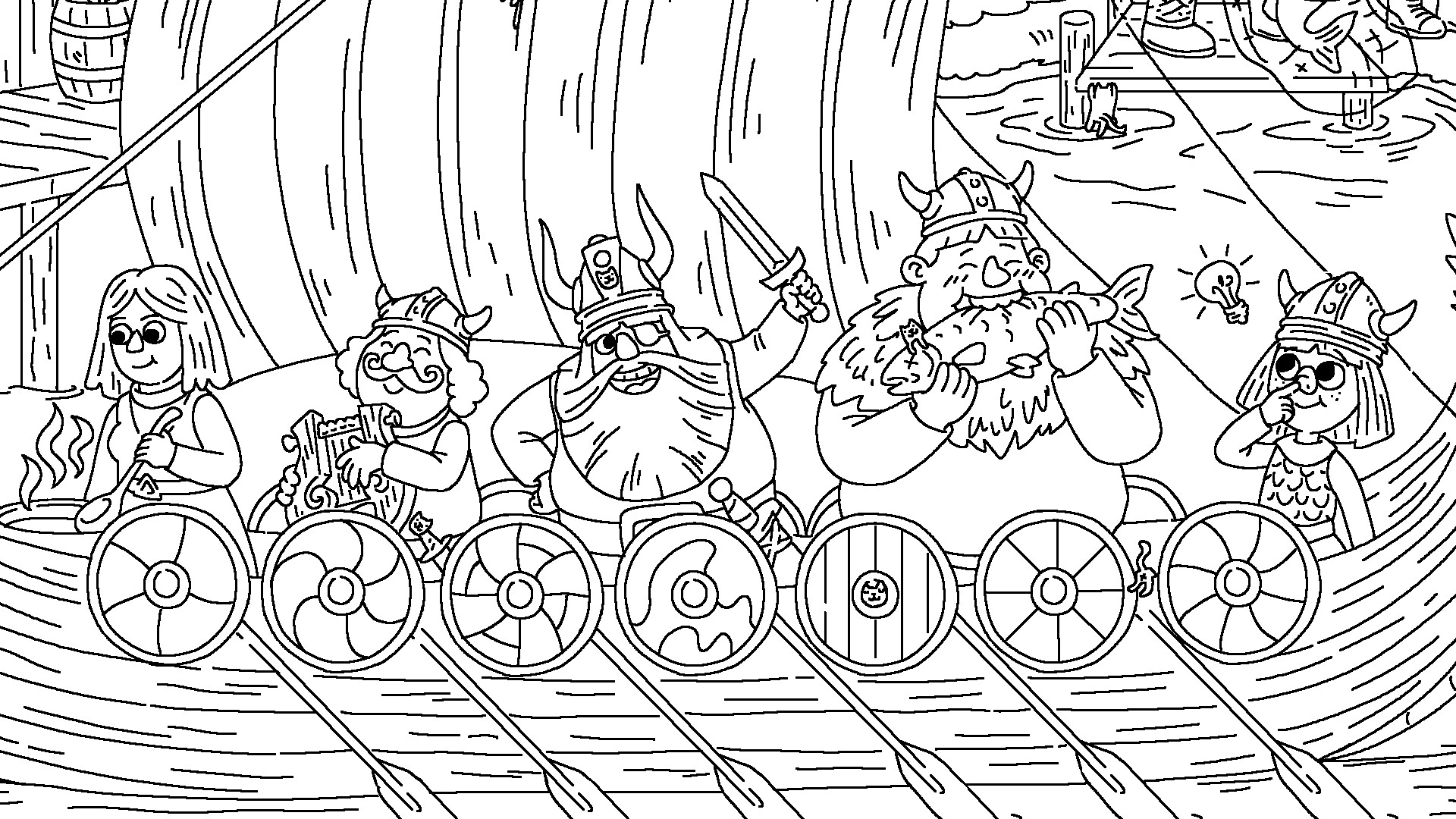 100 Cats Lost in Norway Find & Color screenshot 1