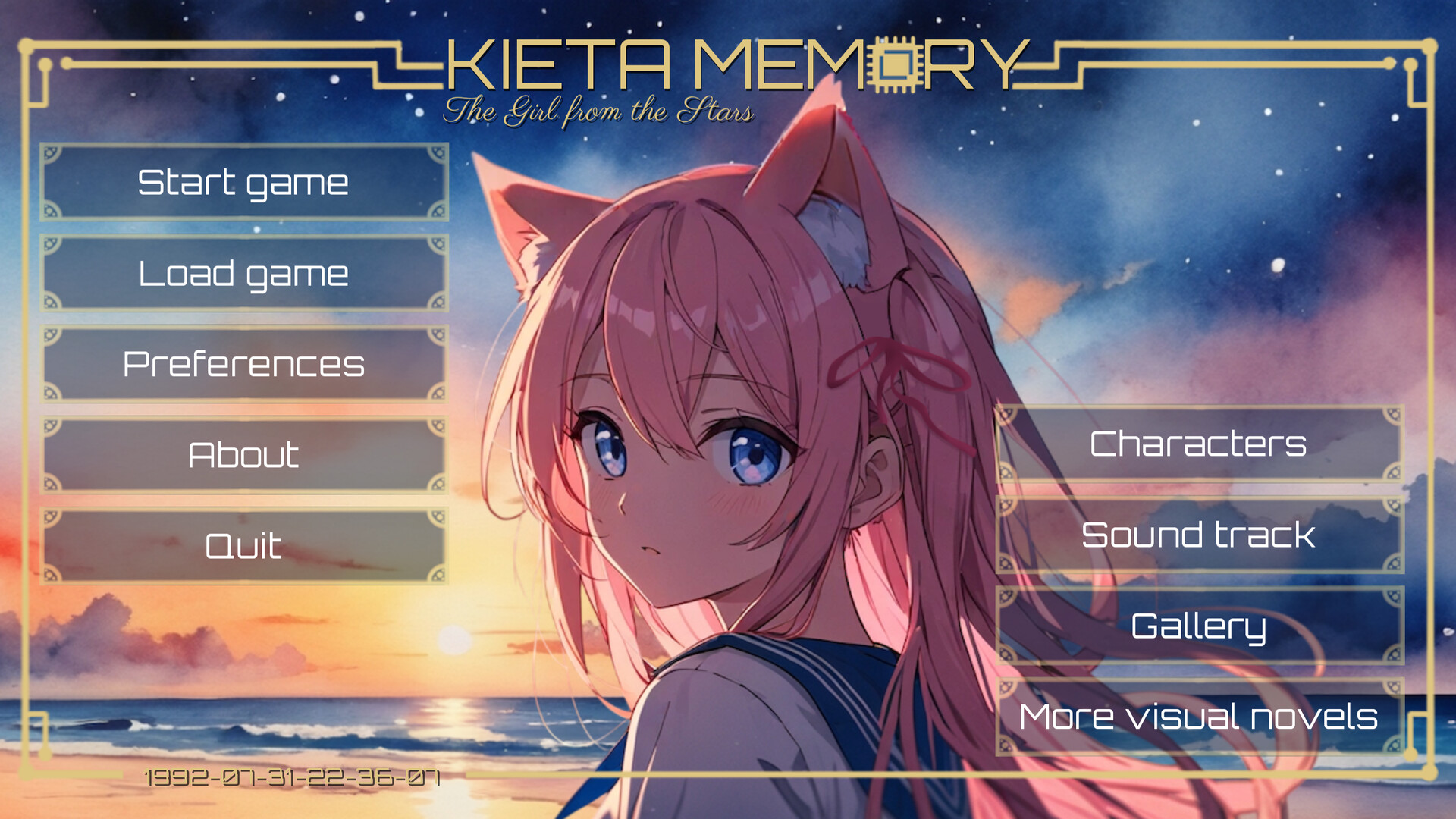 KIETA MEMORY – The Girl from the Stars screenshot 1