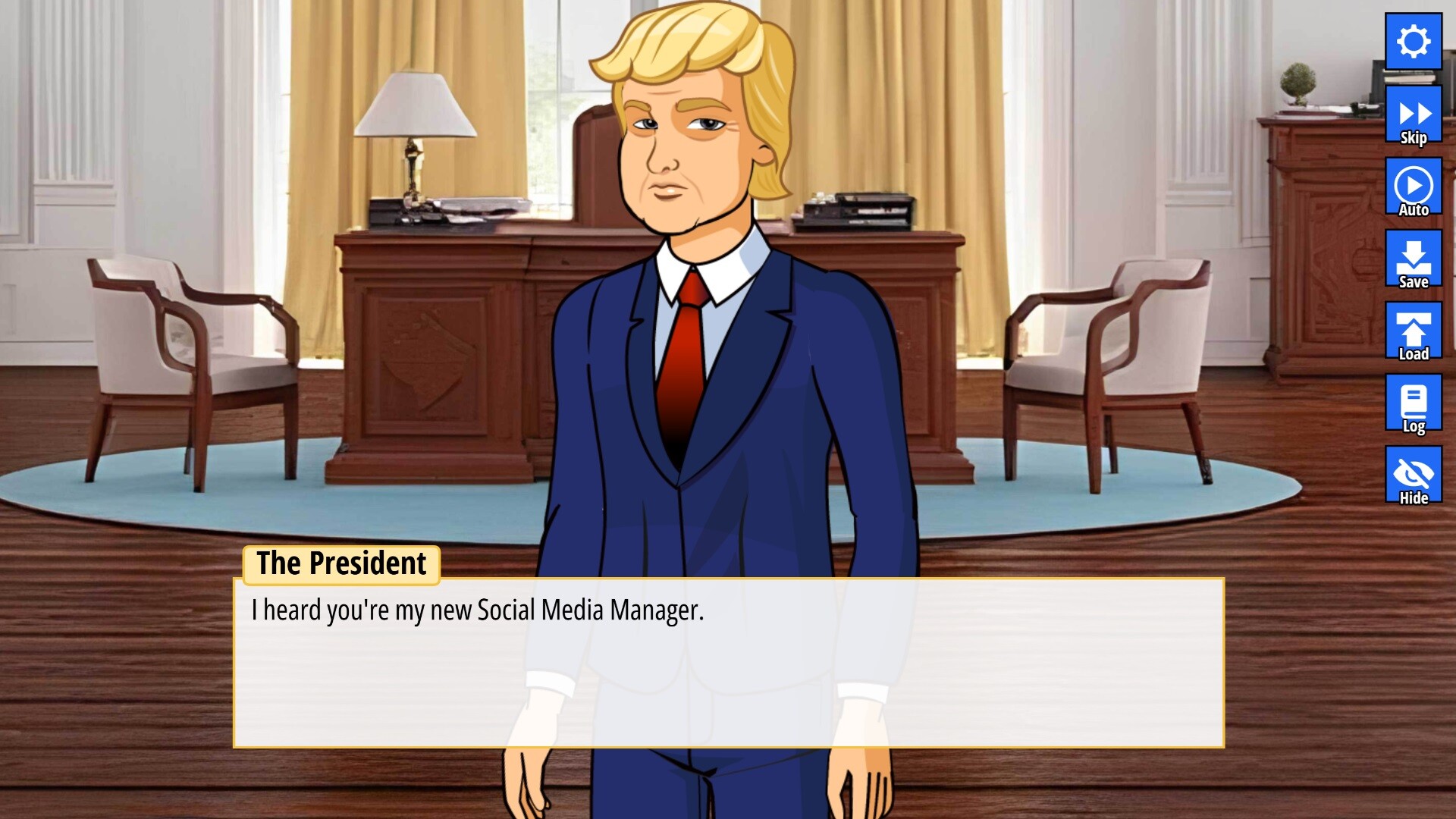 Presidential Social Media Manager screenshot 1