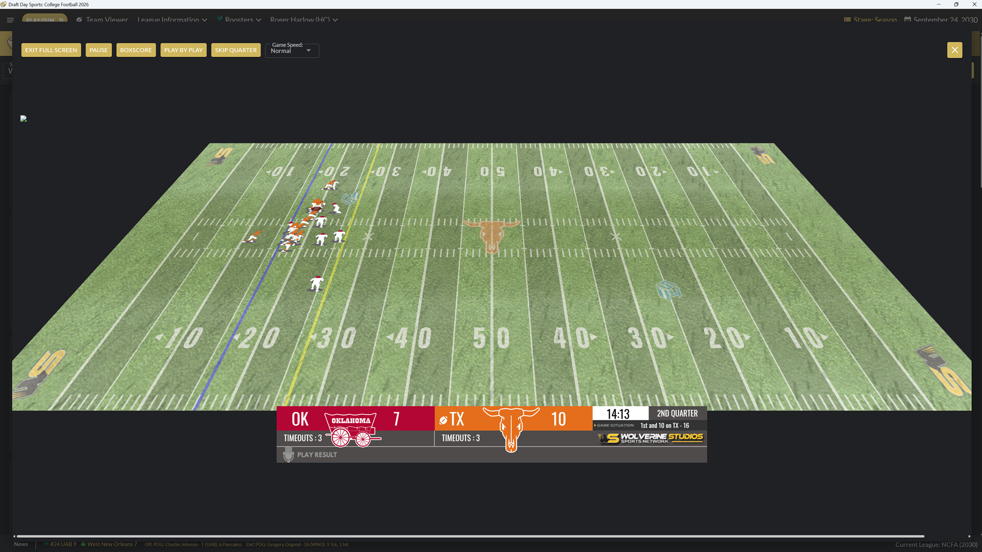 Draft Day Sports: College Football 2026 screenshot 4