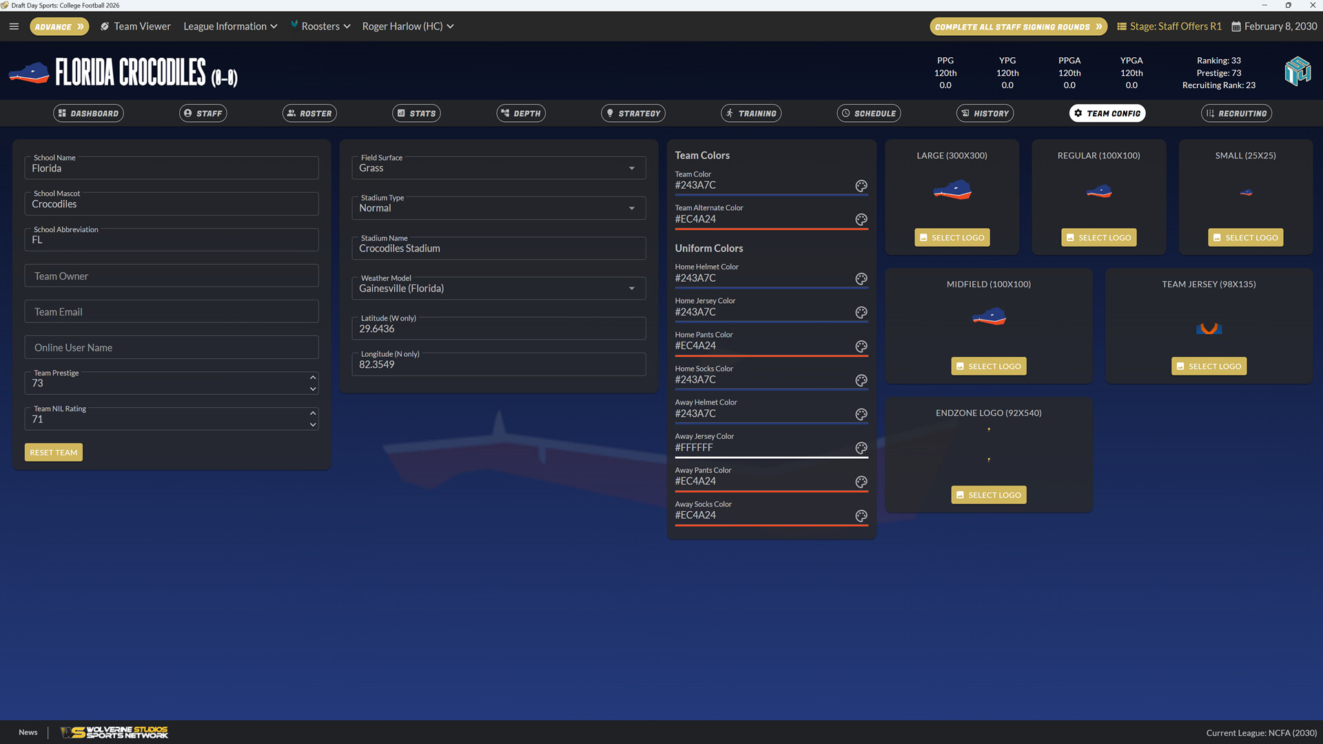 Draft Day Sports: College Football 2026 screenshot 11