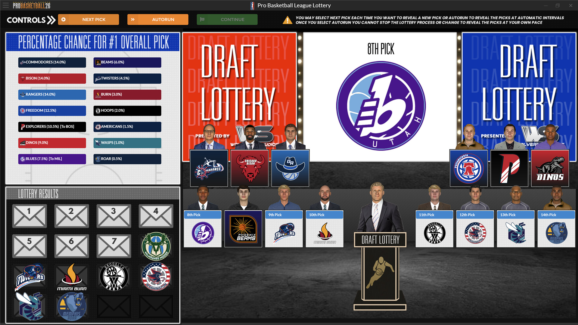 Draft Day Sports: Pro Basketball 2026 screenshot 8