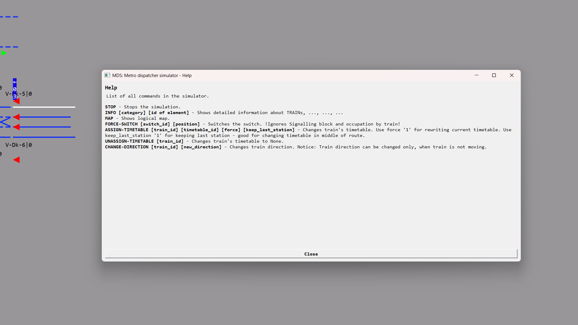MDS: Metro dispatcher simulator screenshot 4