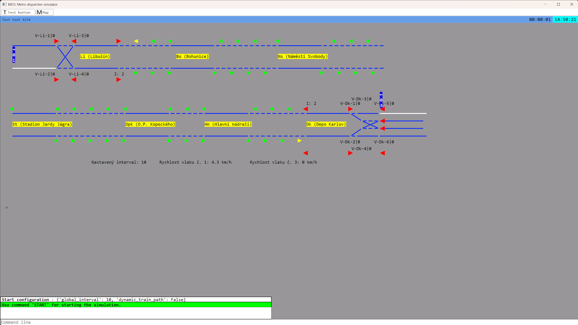 MDS: Metro dispatcher simulator screenshot 5