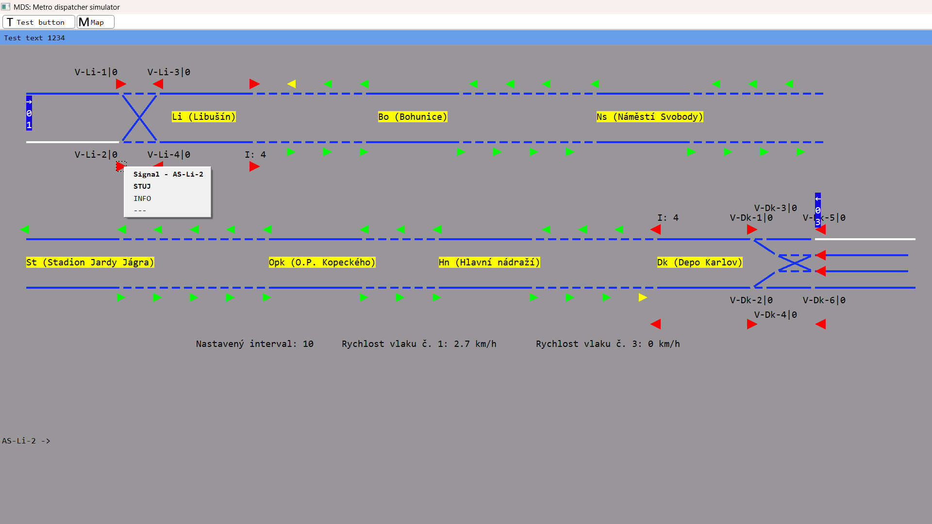 MDS: Metro dispatcher simulator screenshot 3