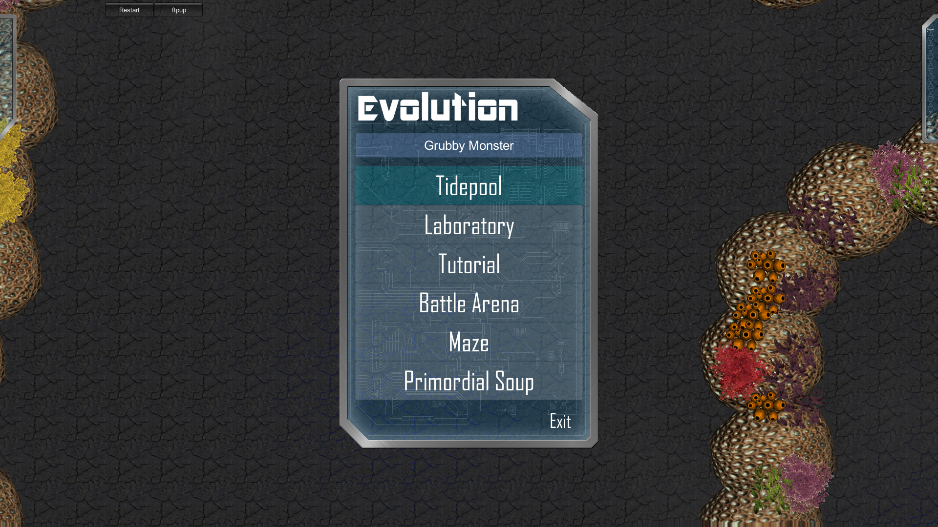 Evolution screenshot 2