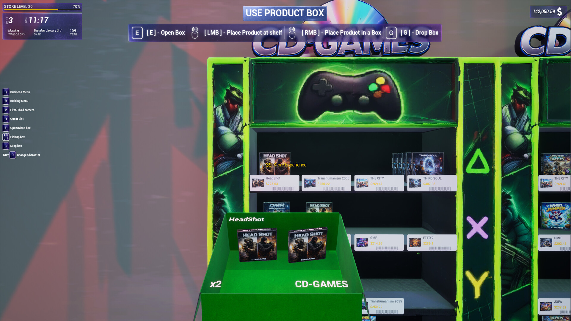 OPEN FOR BUSINESS: Game & Movie Store Simulator screenshot 18