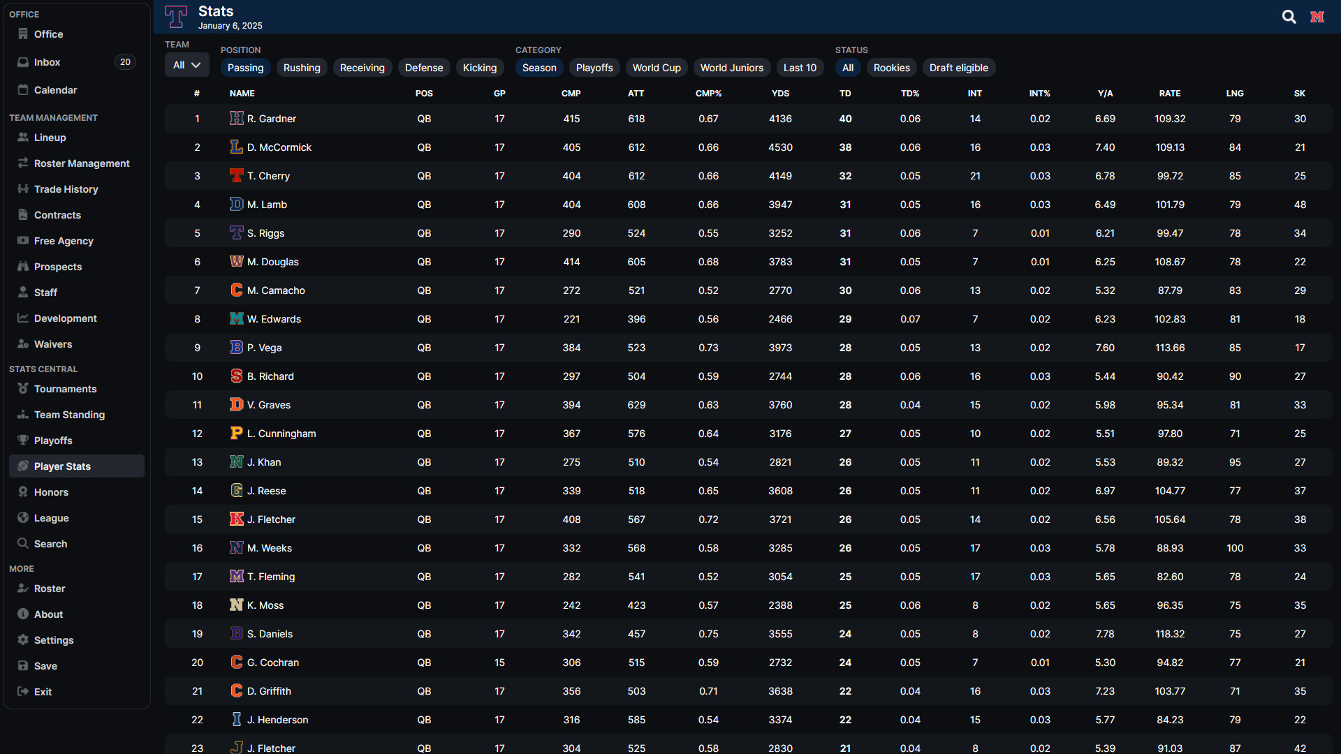 Football Legacy Manager 26 screenshot 5