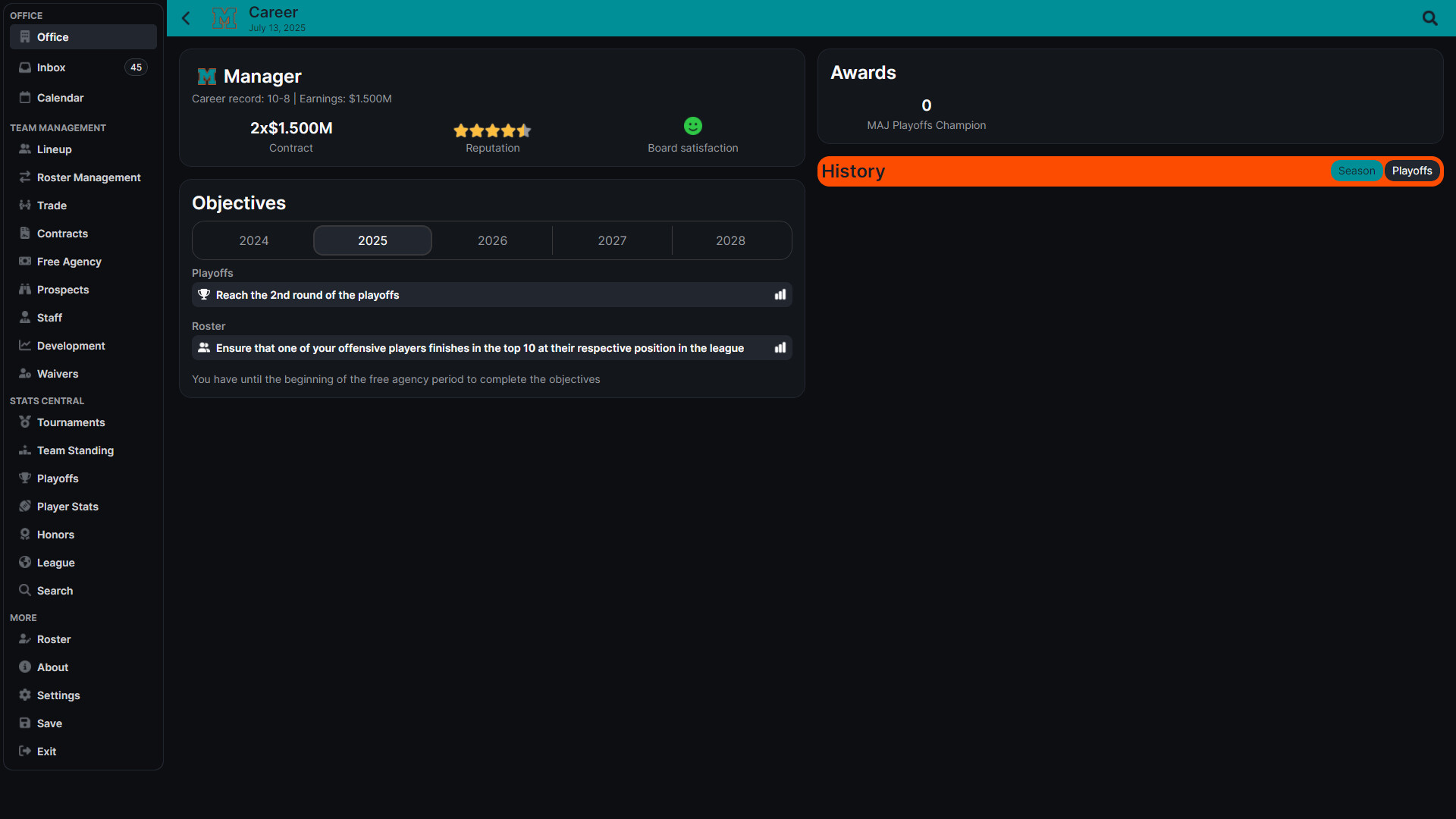 Football Legacy Manager 26 screenshot 4