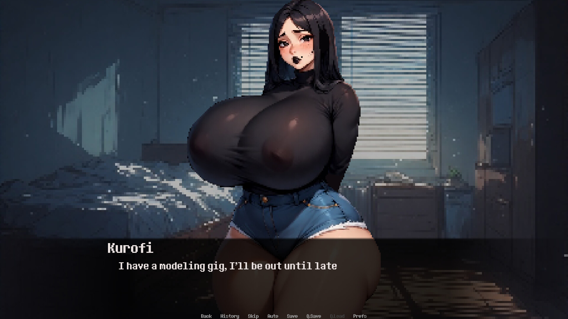 I Pulled a Goth Baddie by Being Autistic screenshot 2