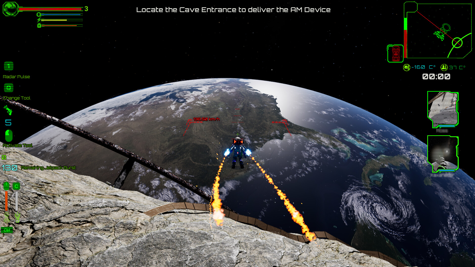 Asteroid Boom Cosmic Courier screenshot 1