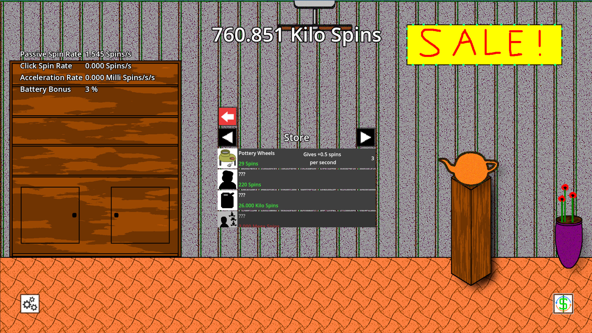 Teapot Spinner screenshot 2