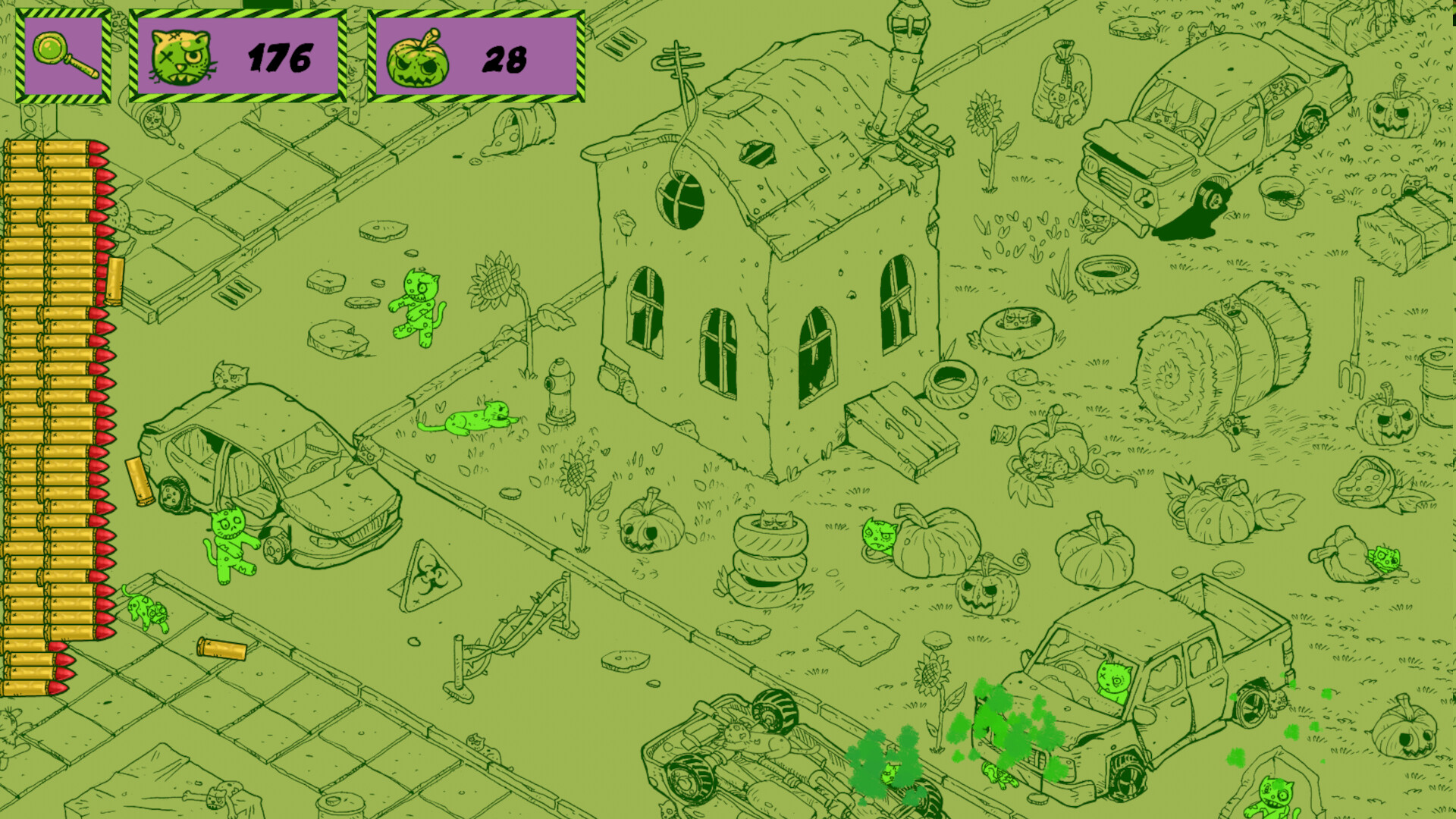 Find Kitties: Zombie Hunter screenshot 4
