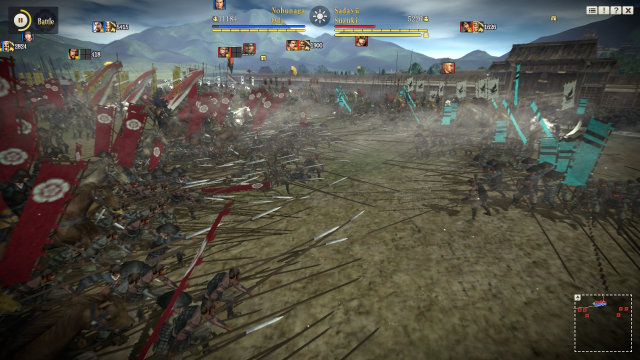 NOBUNAGA'S AMBITION: Sphere of Influence screenshot 1