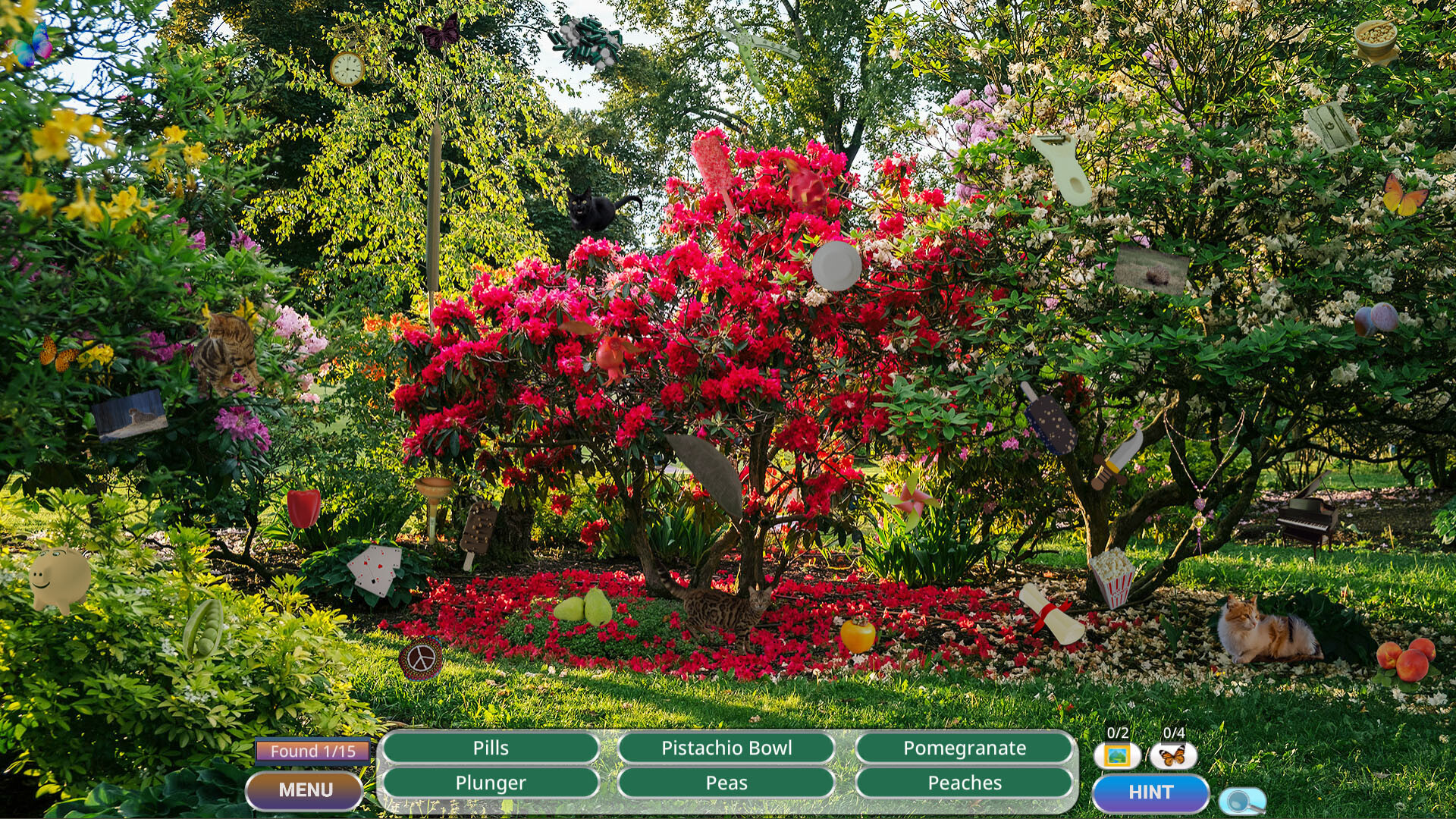 Peaceful Gardens 2: Cute Cats - Hidden Objects Collector's Edition screenshot 5