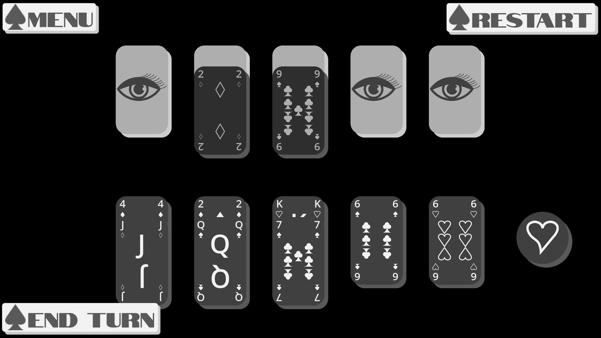 Eyes & Hearts, Corazones y Ojos screenshot 1