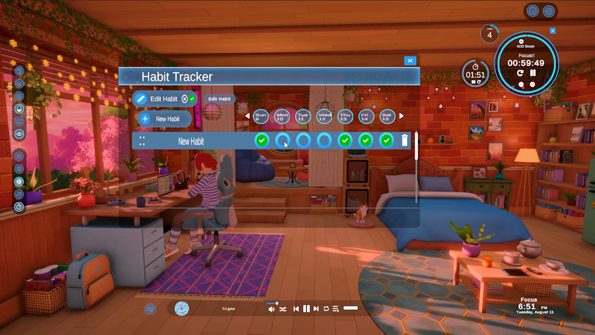 Radio Heart: Lofi Hours screenshot 3