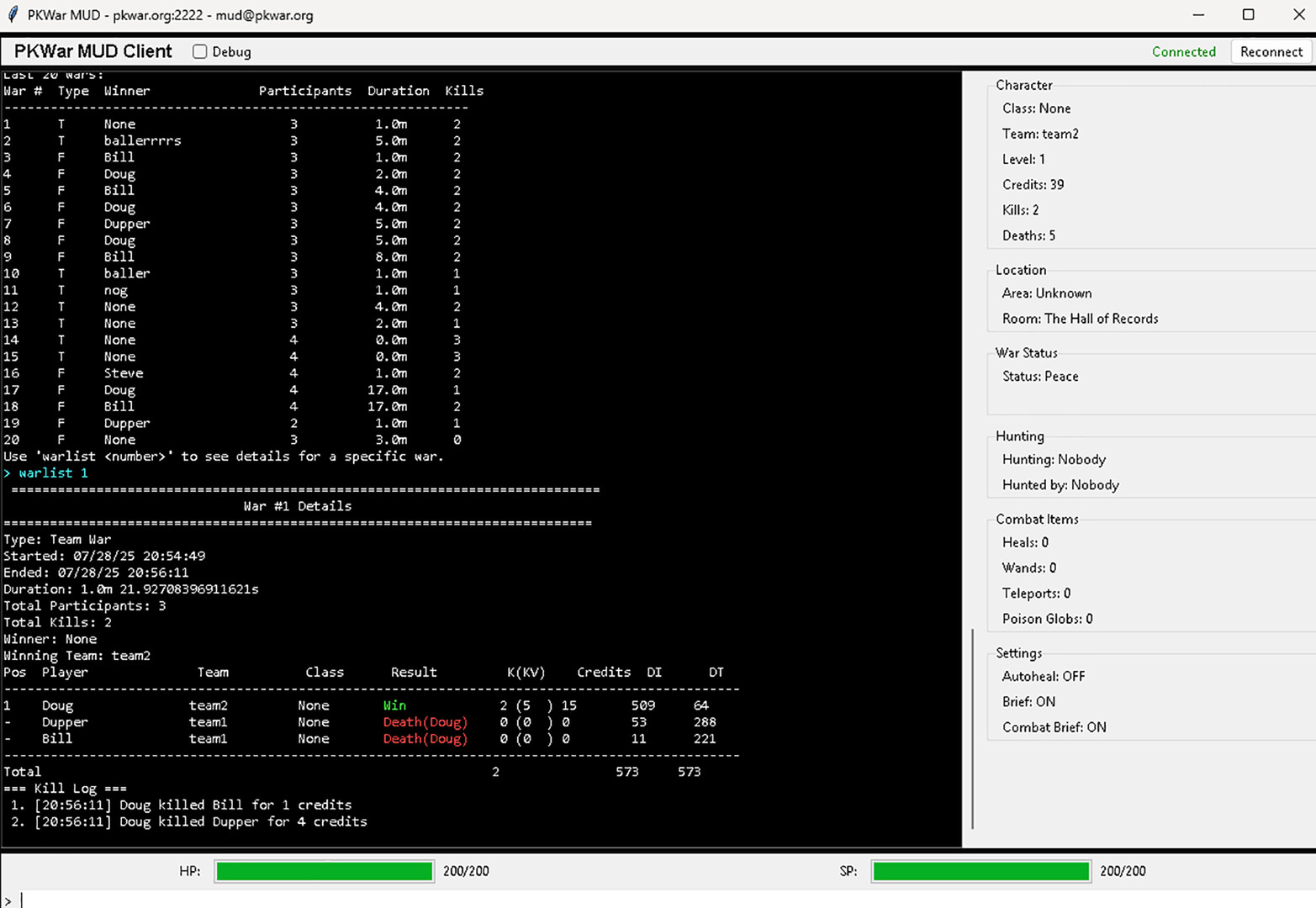 PKWAR screenshot 2
