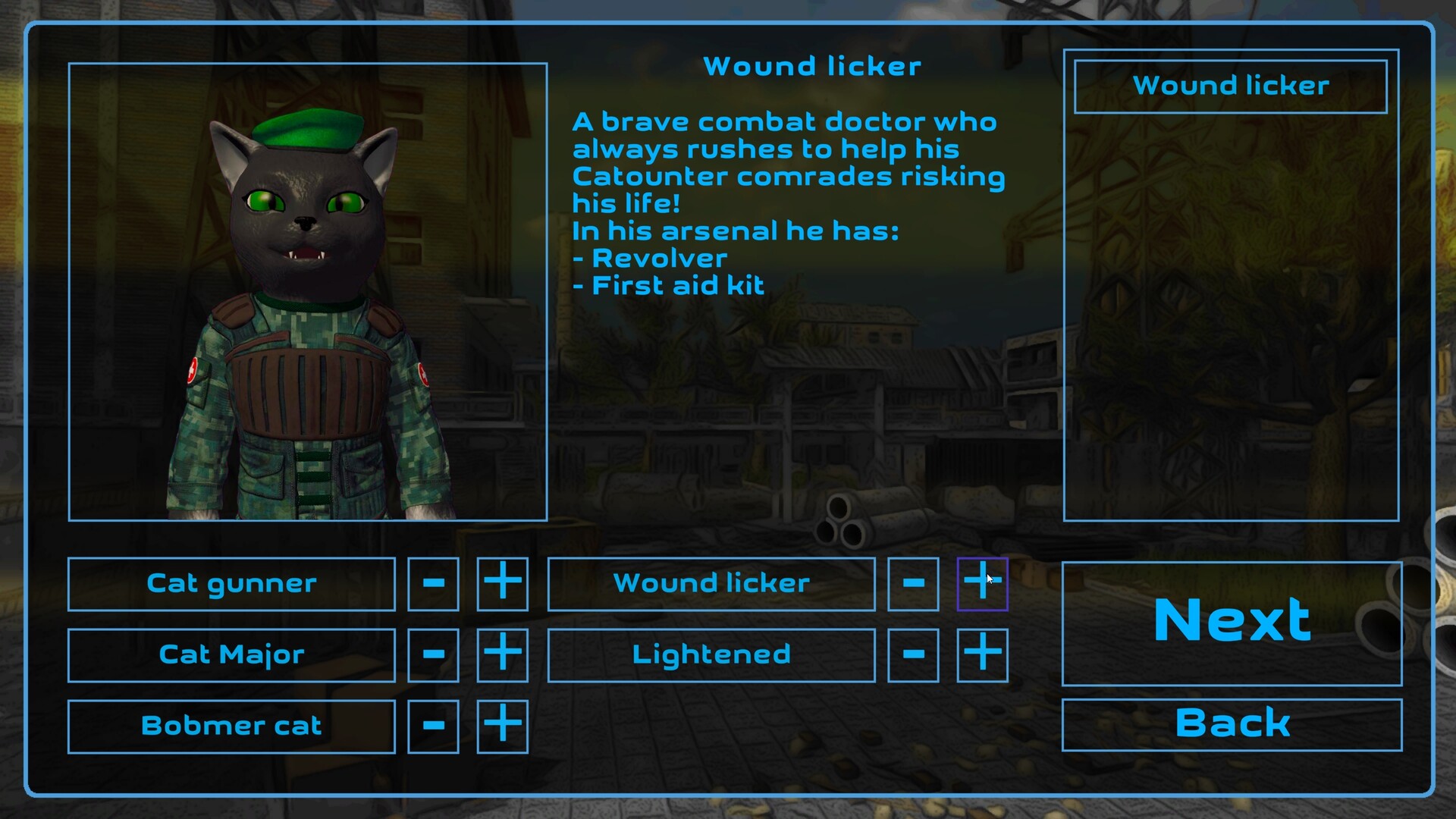 Cat's Wars screenshot 1