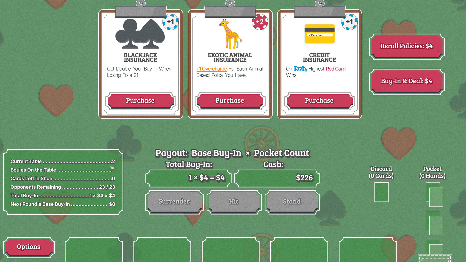 Blackjack Roulette screenshot 2