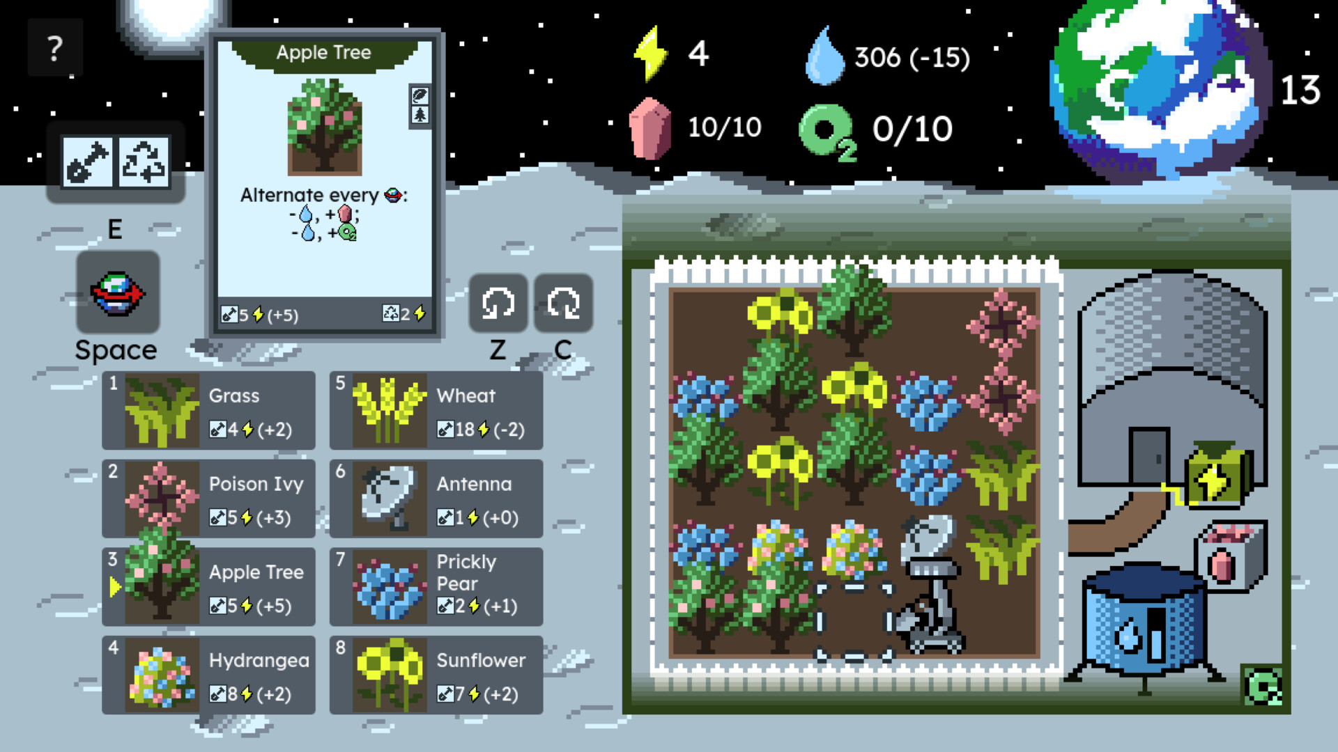 Moon Garden Optimizer screenshot 1