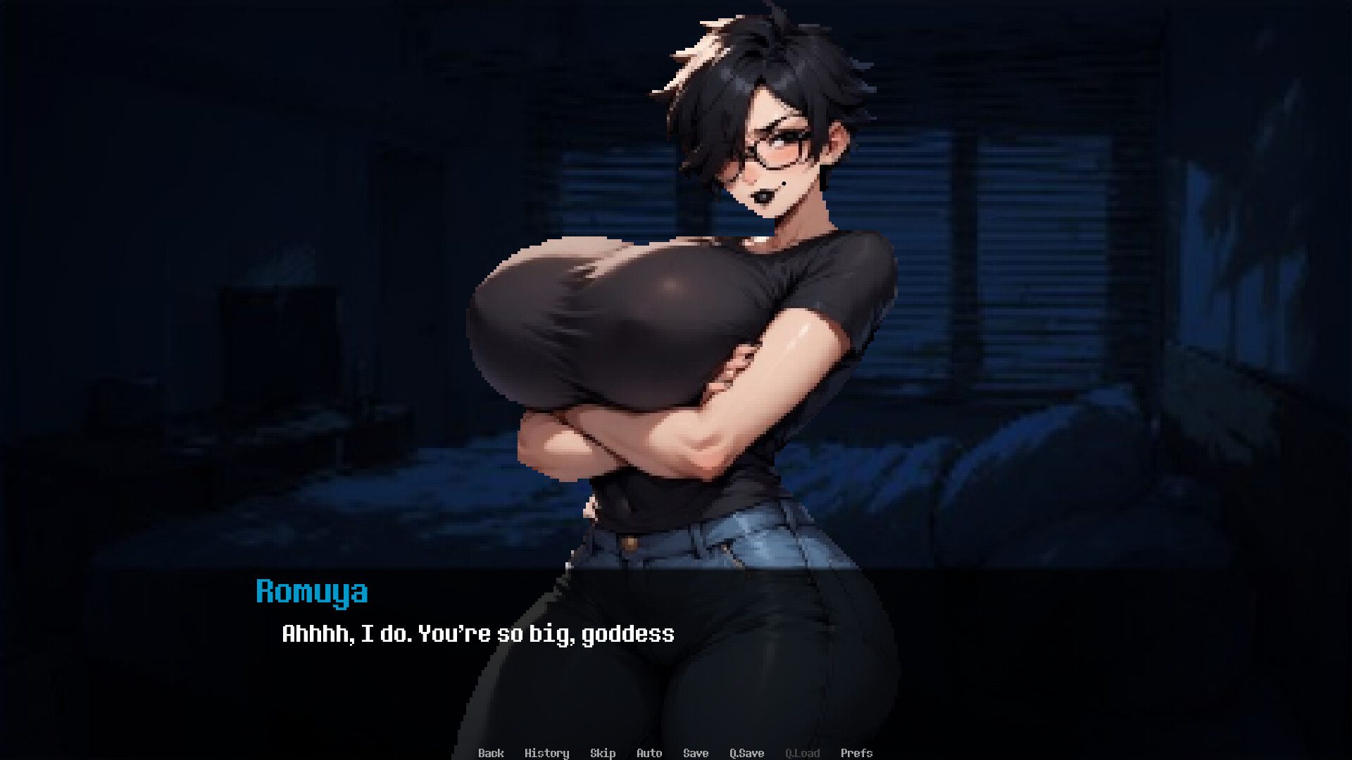 My Hot Goth Roommate Became My Goonmate 2 screenshot 1