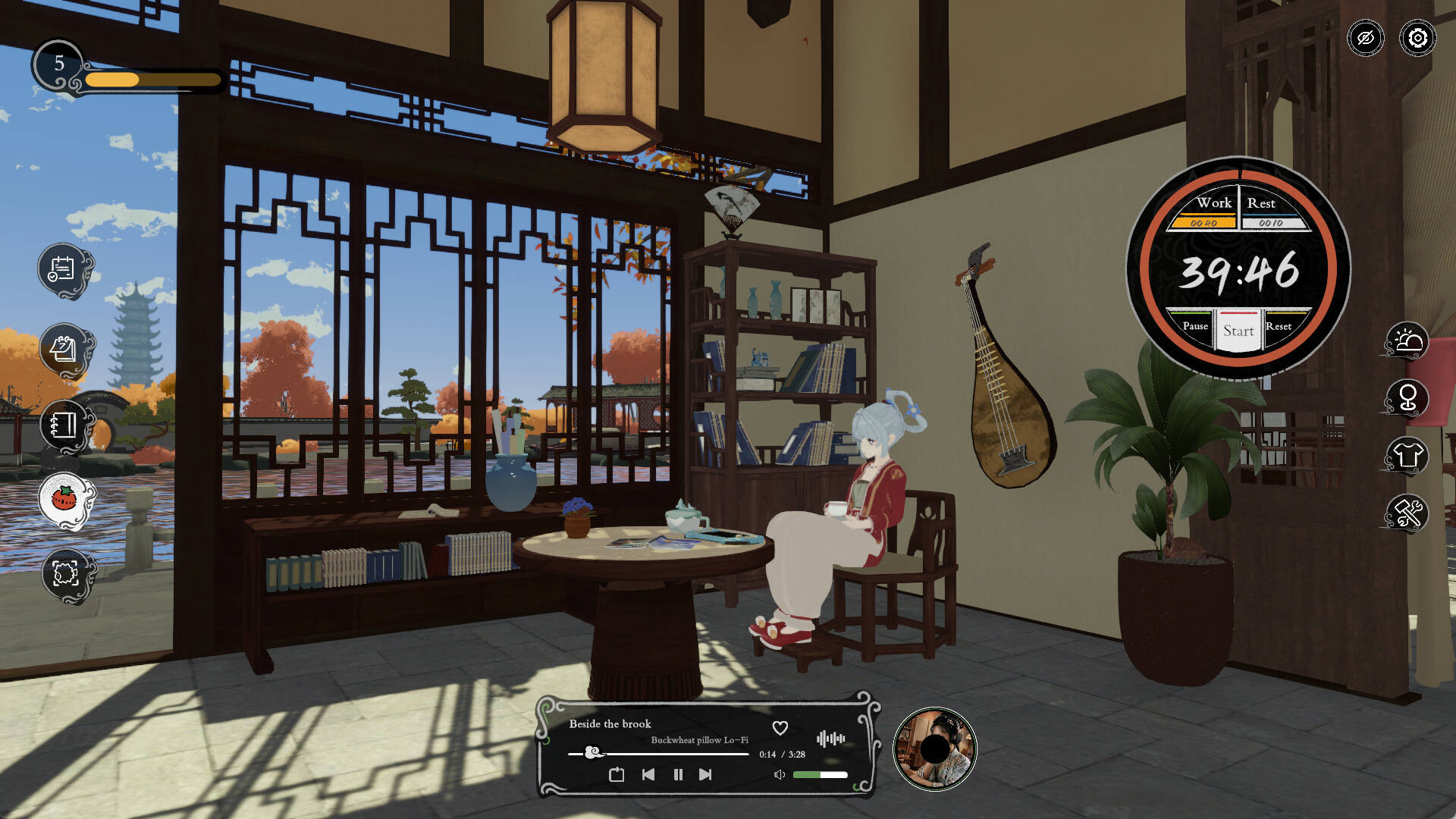 OneDay:Eastern Gardens and Wilds(Lofi) screenshot 3