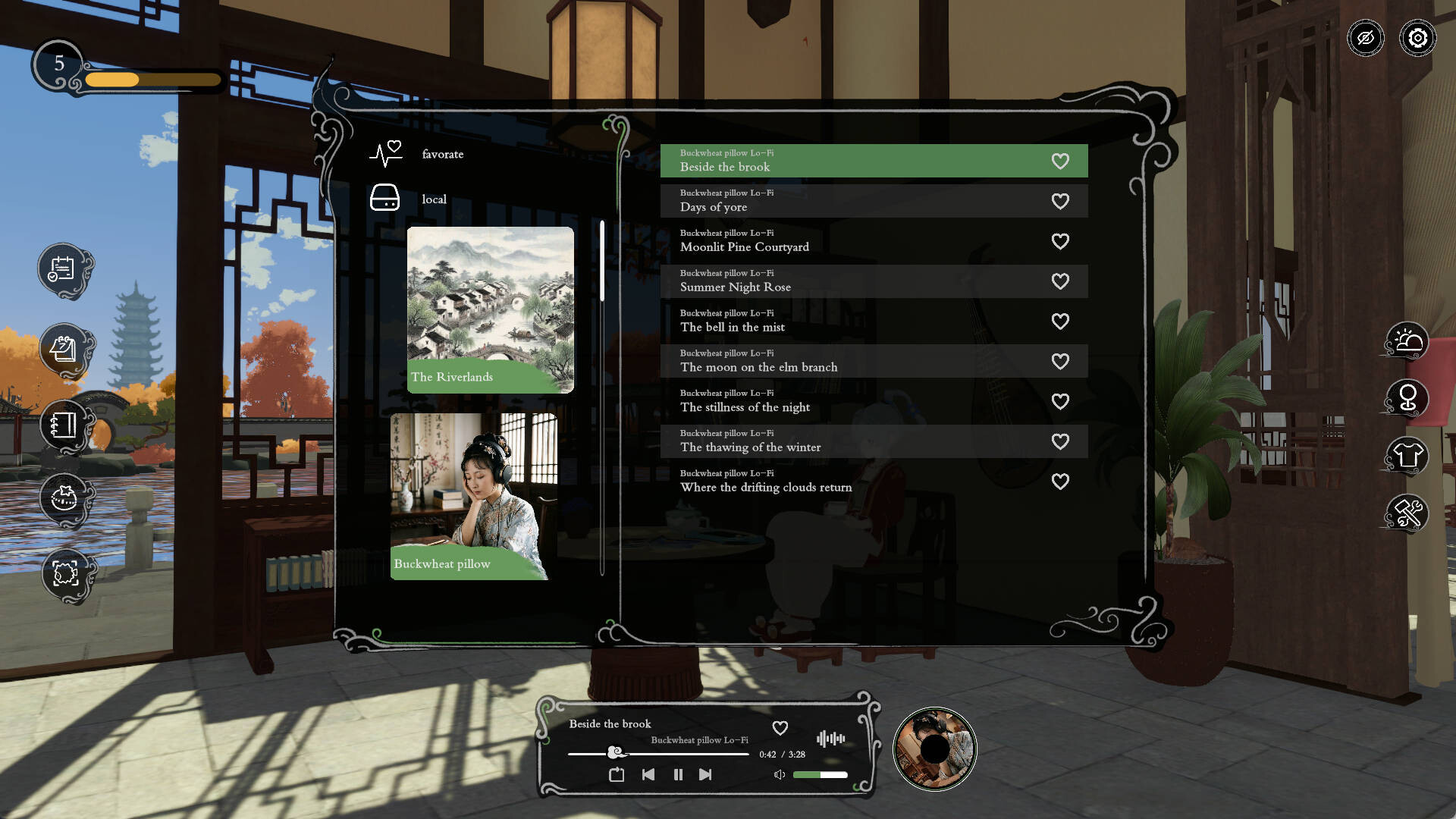 OneDay:Eastern Gardens and Wilds(Lofi) screenshot 4