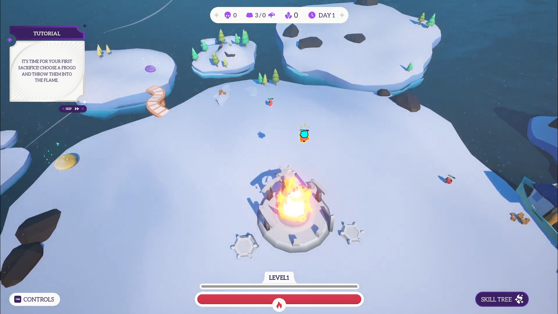 SacriFrogos screenshot 1