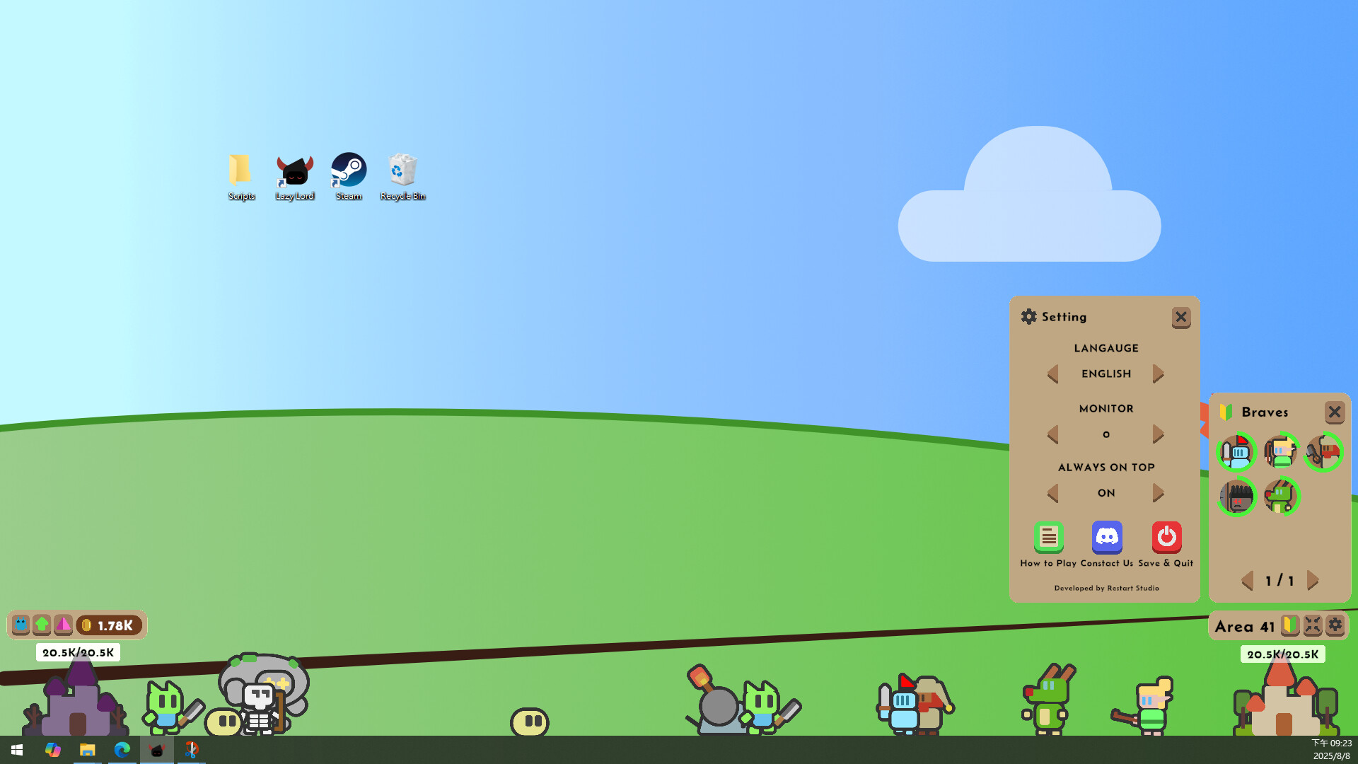 Lazy Lord: War on the Desktop screenshot 5