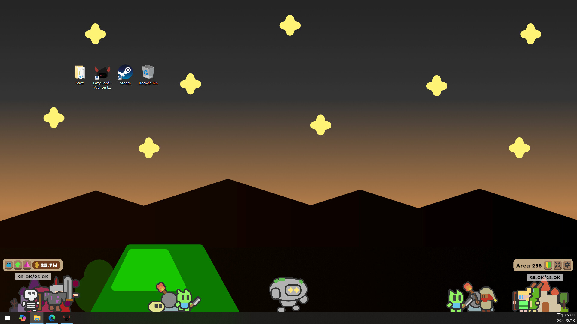 Lazy Lord: War on the Desktop screenshot 2