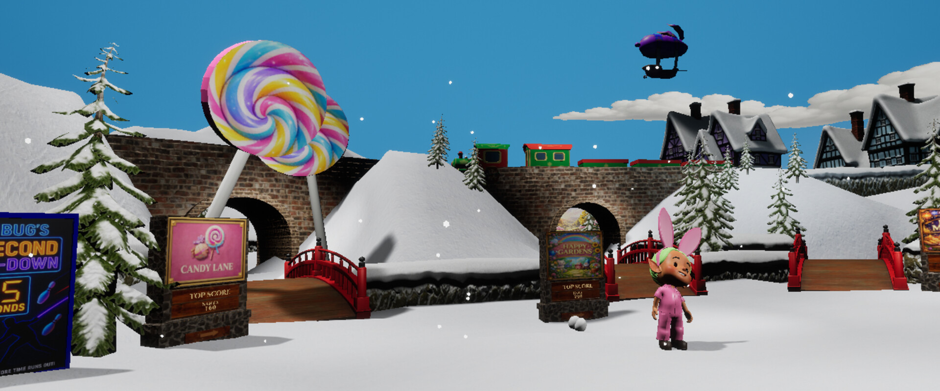 Jingle Strike VR Bowling screenshot 5