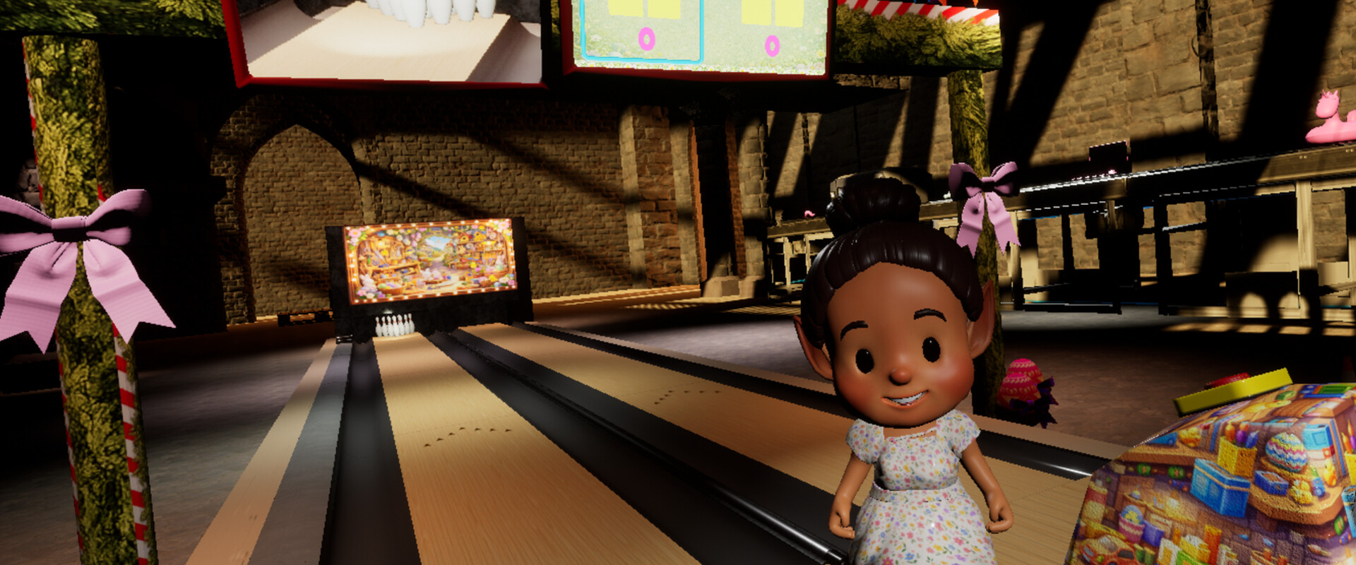 Jingle Strike VR Bowling screenshot 1
