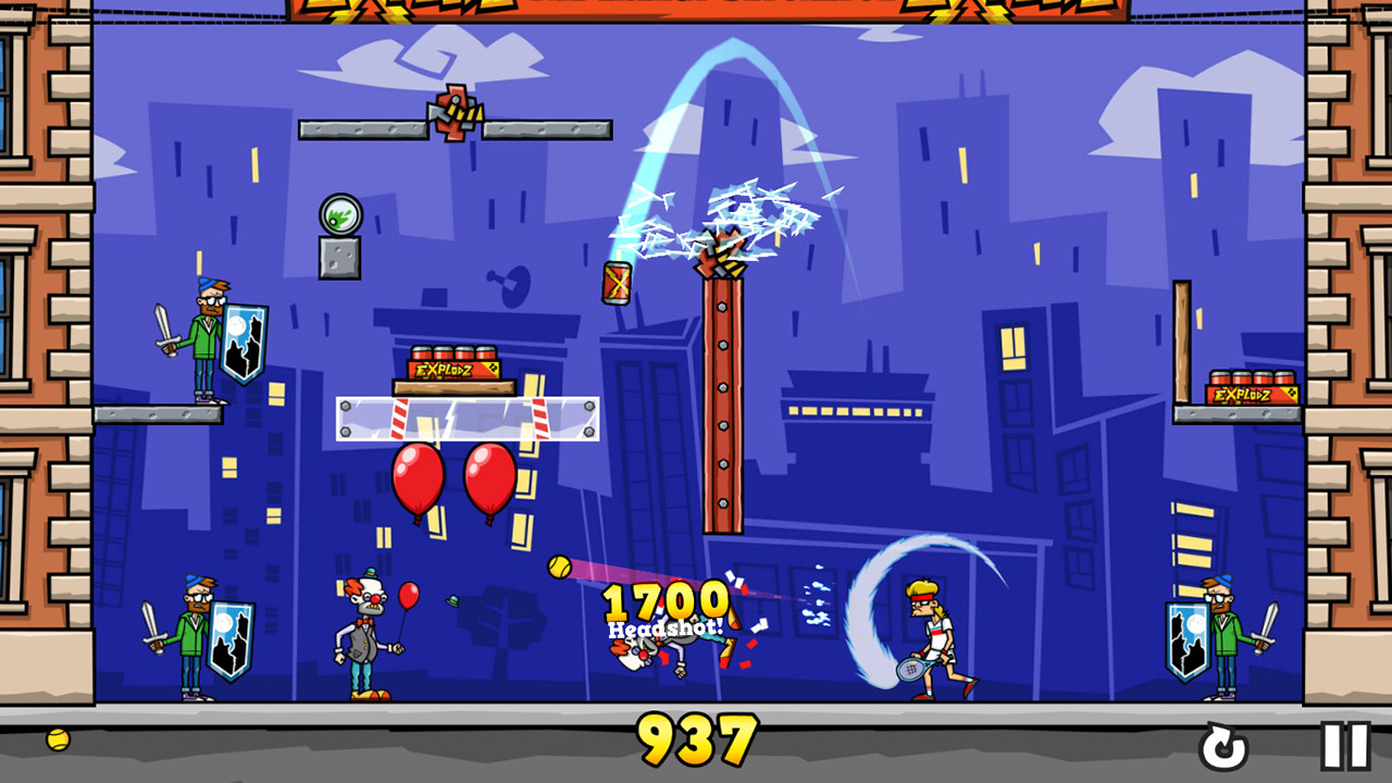Tennis in the Face screenshot 1