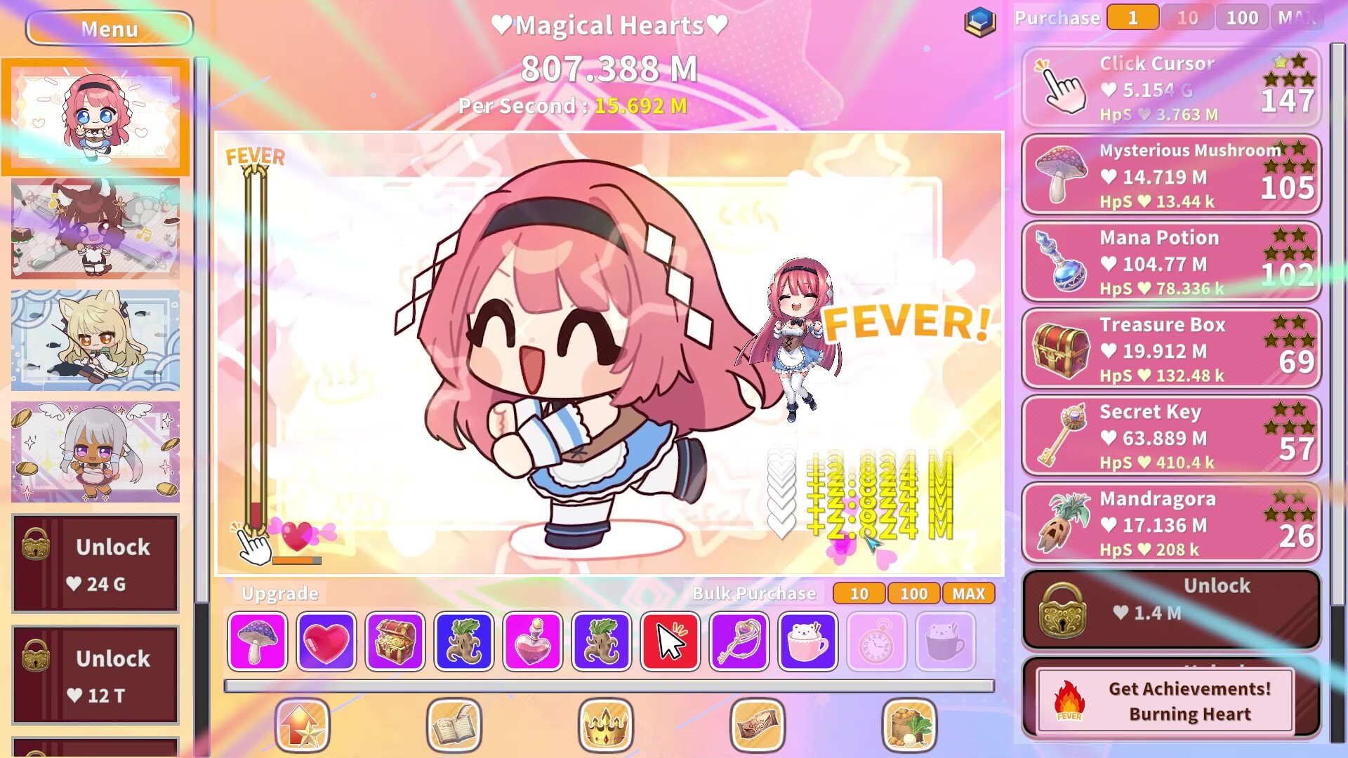 Kawaii Clicker Reborn screenshot 1