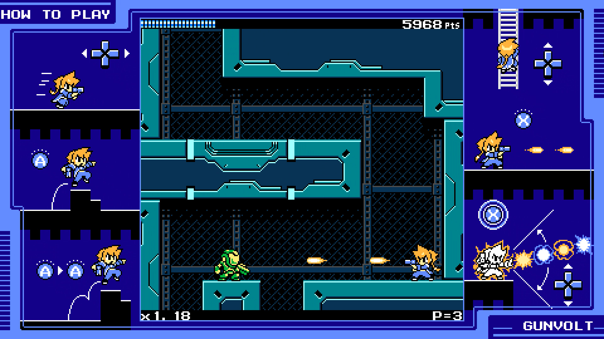 Mighty Gunvolt screenshot 2