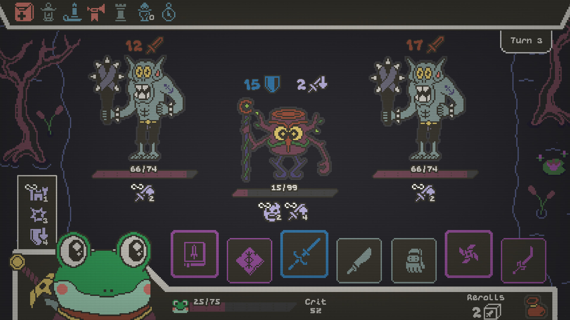 Ribbit Rogue screenshot 1