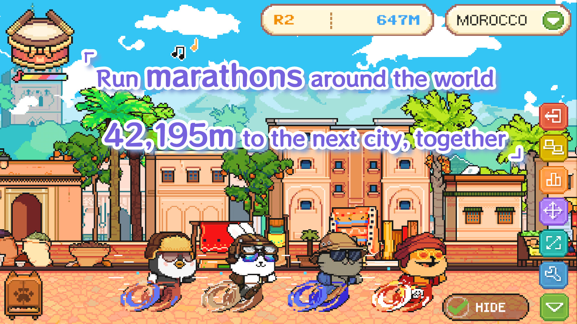 Beat Paws Odyssey screenshot 1