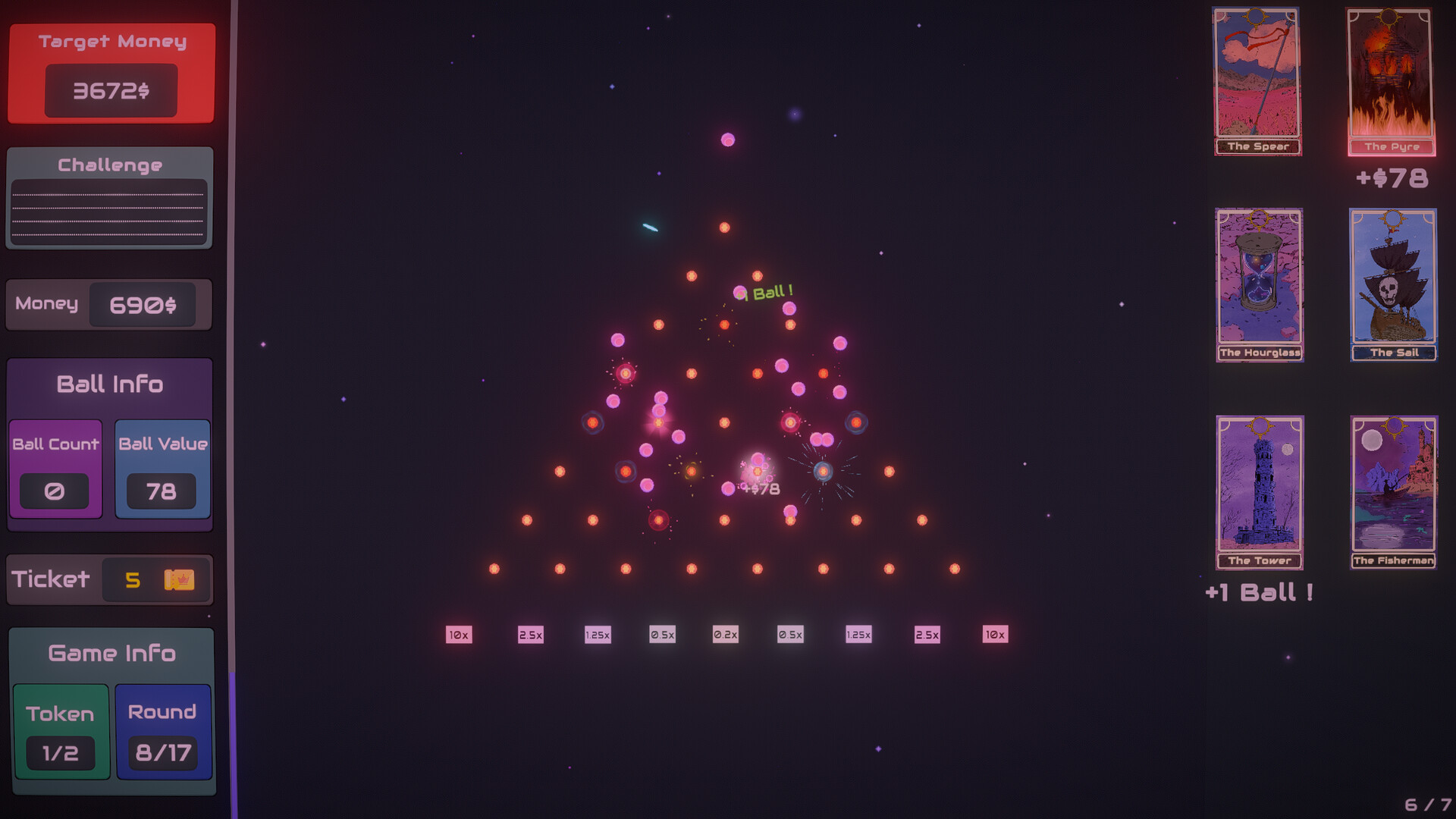 Plinbo: Roguelike Plinko screenshot 1
