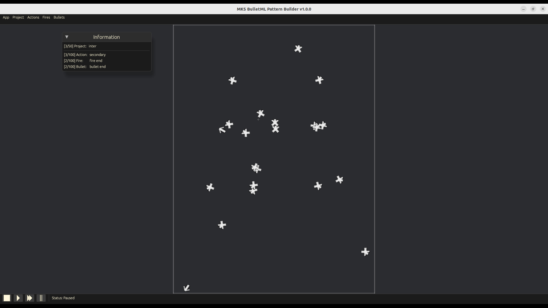 MKS BulletML Pattern Builder screenshot 3