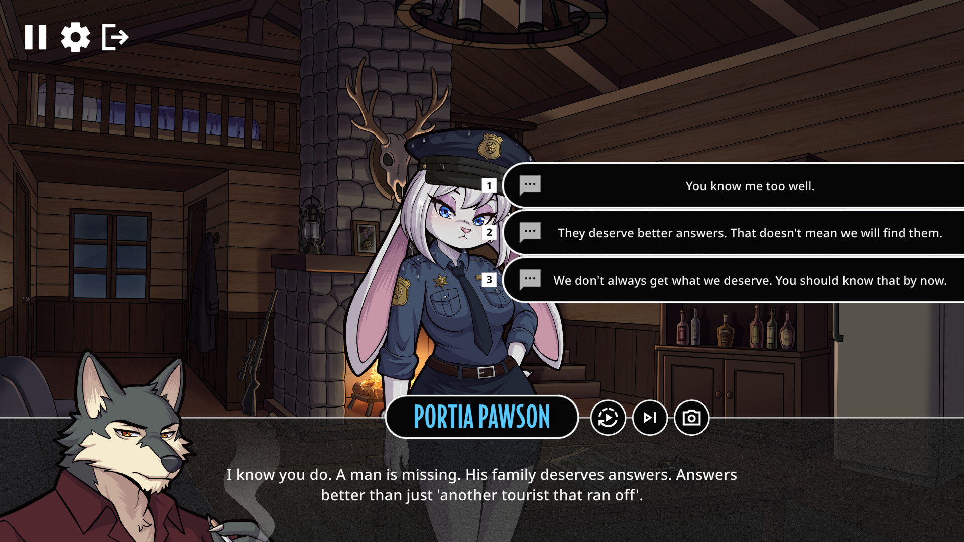 Furry Detective Blacktail and the Case of the Blood Moon screenshot 11