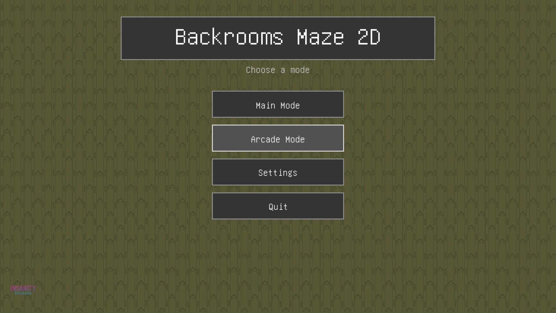 Backrooms Maze 2D screenshot 1